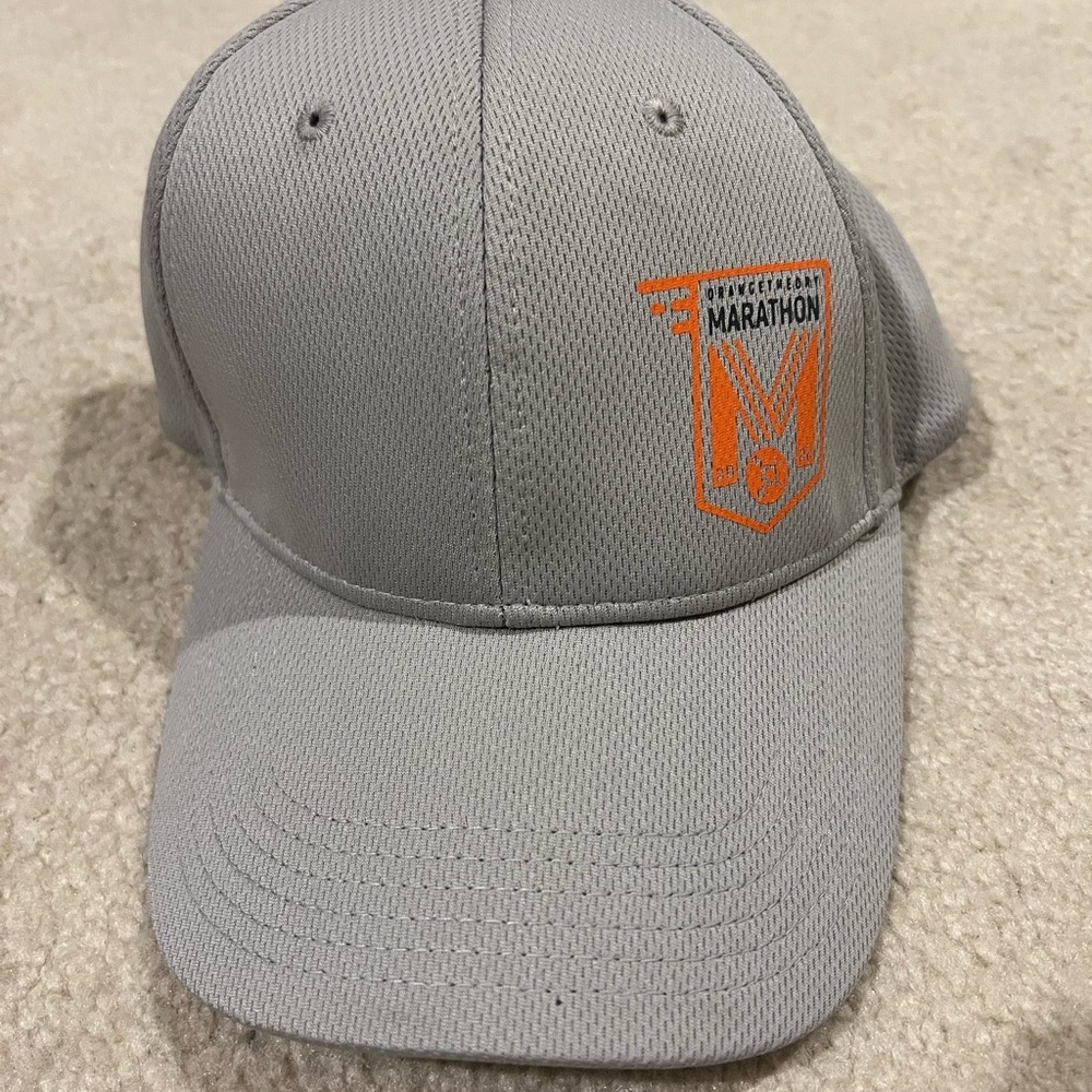 New OTF Gray Marathon Cap